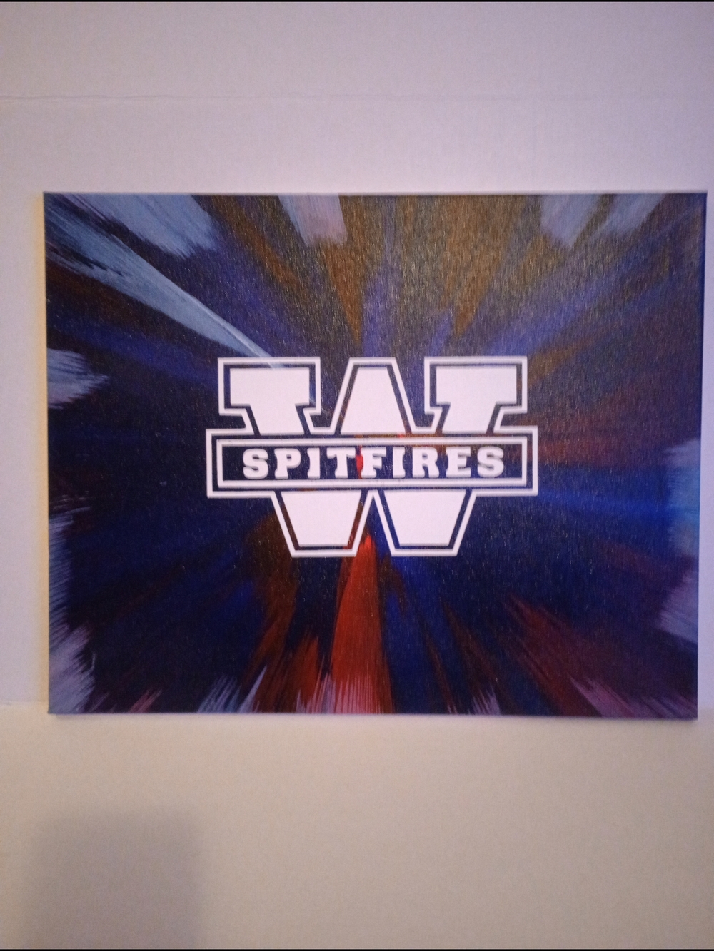 Abstract Spin Art- 16 x 20 Custom Made Logo Wall Decor - Picture 4 of 10